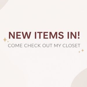 New Items Announcement